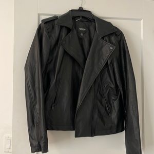 Vera wang pleather jacket.